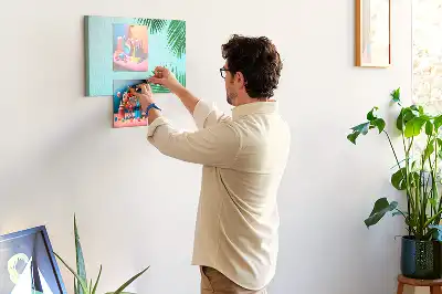 Palm Frame Printed Cork Board