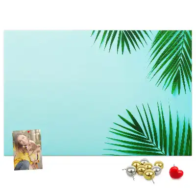 Palm Frame Printed Cork Board