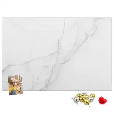 Cork memo board Decorative marble