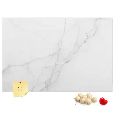 Cork memo board Decorative marble