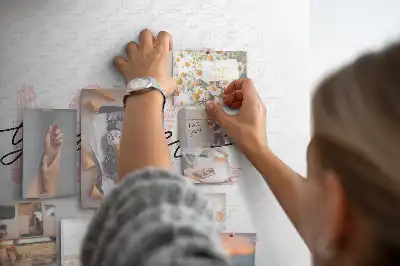 Love Yourself Printed Cork Memo Board