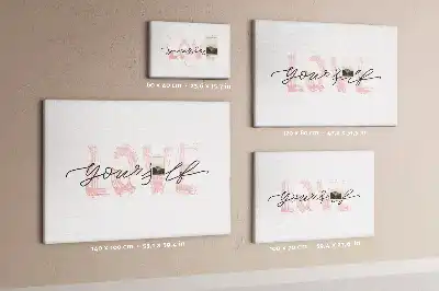 Love Yourself Printed Cork Memo Board