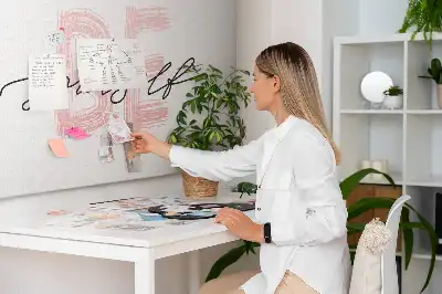 Be Yourself Printed Cork Memo Board