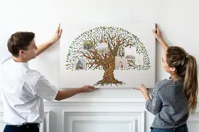 Cork memo board Tree roots