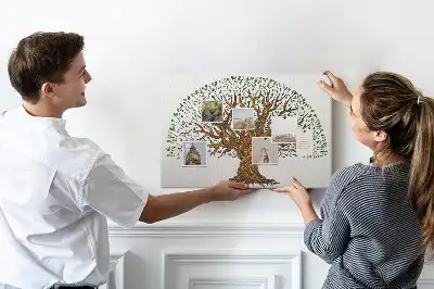 Tree roots cork memo board