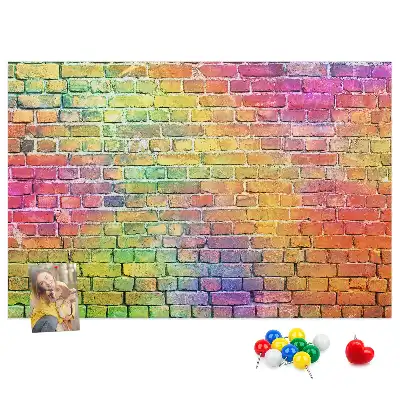Printed cork board wall art