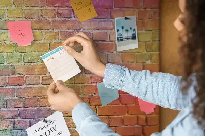 Printed cork board wall art