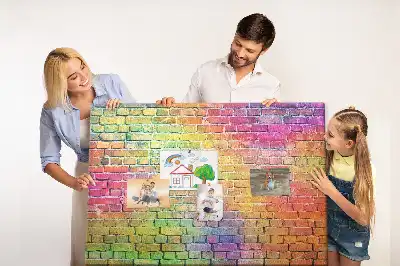 Printed cork board wall art