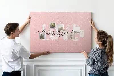Love Yourself Printed Cork Board