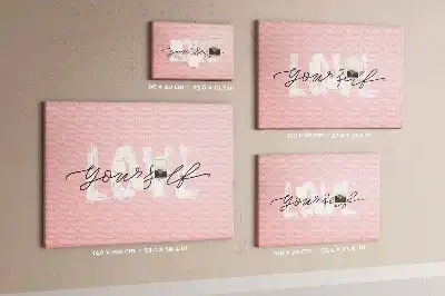 Love Yourself Printed Cork Board