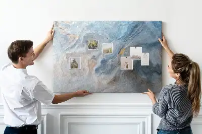Marble Pattern Printed Cork Board