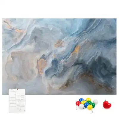 Printed Cork Board Marble pattern