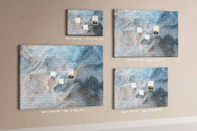 Printed Cork Board Marble pattern