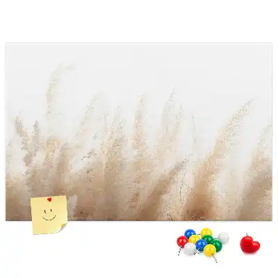 Printed Cork Board Grain abstraction