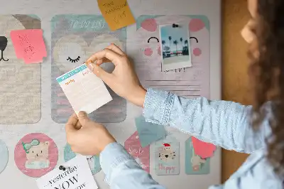 Happy Animals Cork Memo Board