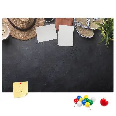 Printed Cork Memo Board Vacation Design