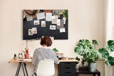 Printed Cork Memo Board Vacation Design