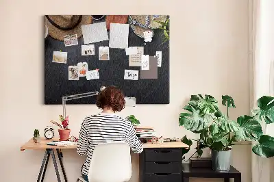 Printed Cork Memo Board Vacation Design