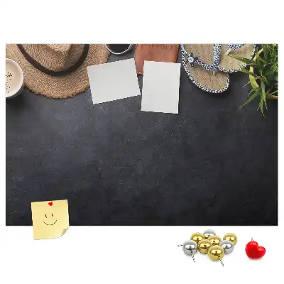 Printed Cork Memo Board Vacation Design
