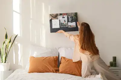 Printed Cork Memo Board Vacation Design