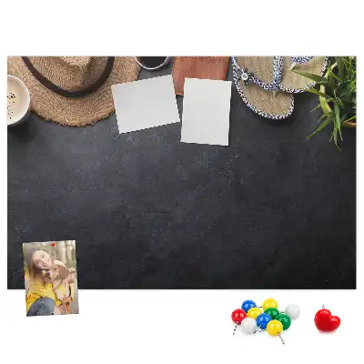 Printed Cork Memo Board Vacation Design