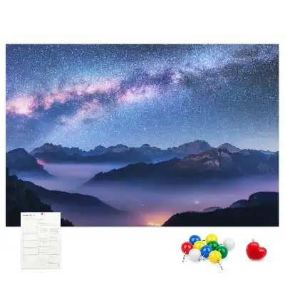 Milky Way Printed Cork Board