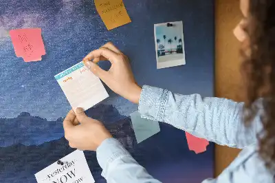 Printed Cork Board Milky Way