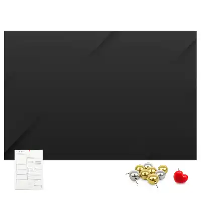 Dark wall pattern cork memo board
