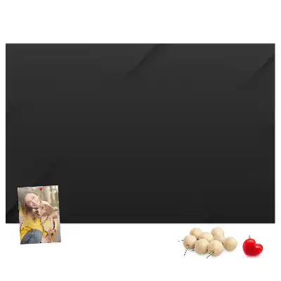 Dark wall pattern cork memo board