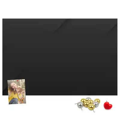 Dark wall pattern cork memo board