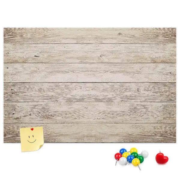 Printed Wooden Cork Board Panels