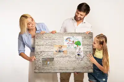 Printed Wooden Cork Board Panels