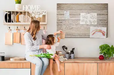 Printed Wooden Cork Board Panels