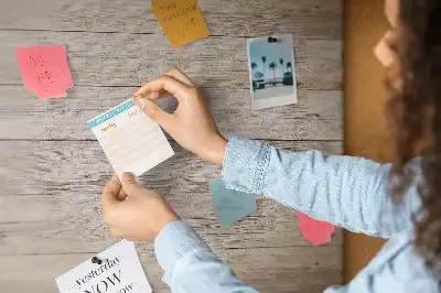Printed Wooden Cork Board Panels