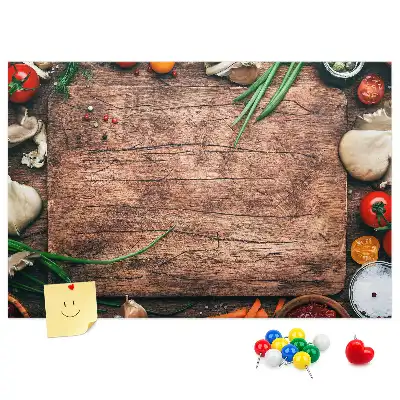 Printed Cork Memo Board