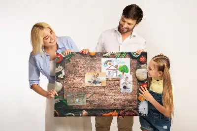 Printed Cork Memo Board