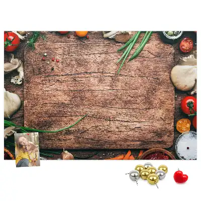 Printed Cork Memo Board