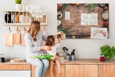 Printed Cork Memo Board