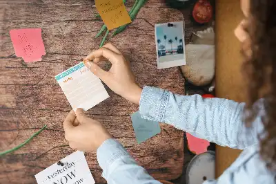 Printed Cork Memo Board