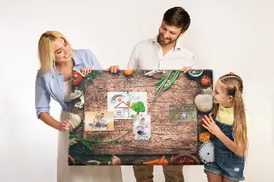 Printed Cork Memo Board