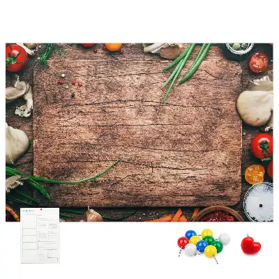 Printed Cork Memo Board
