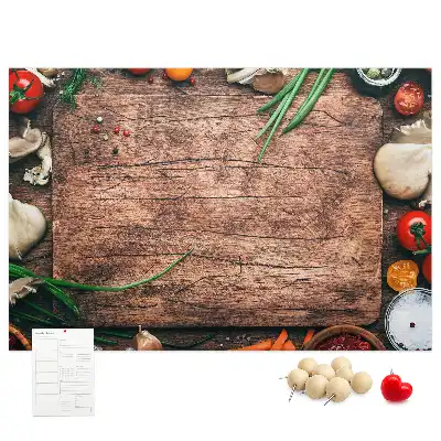 Printed Cork Memo Board