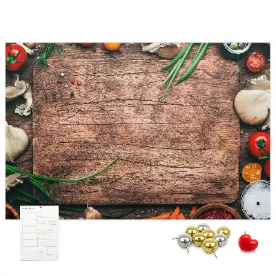 Printed Cork Memo Board