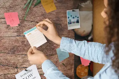 Printed Cork Memo Board