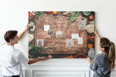 Printed Cork Memo Board