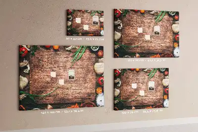 Printed Cork Memo Board