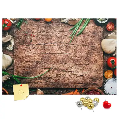 Printed Cork Memo Board
