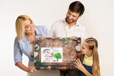 Printed Cork Memo Board