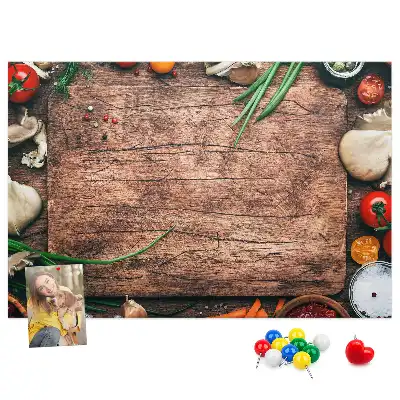 Printed Cork Memo Board