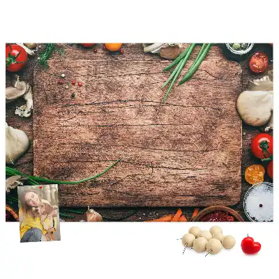 Printed Cork Memo Board